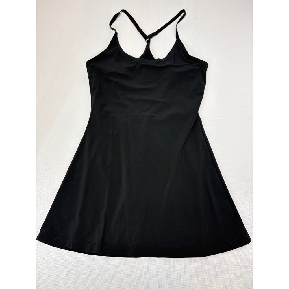 Outdoor Voices Black Exercise Dress XS Built-In Shorts Activewear REI - Picture 3 of 16
